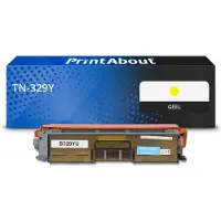 PrintAbout Toner TN-329Y Geel Extra hoge capaciteit geschikt voor Brother