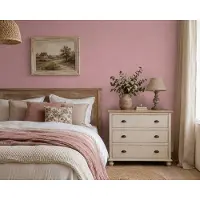 Rasch Vliesbehang Roze Linnen Structuur Landelijk – 479317 – 10,05 x 0,53 m