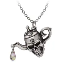 Alchemy Gothic - Gothic Halsketting - Poison Brew Teapot - zilverkleurig - Maat Standard