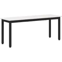 vidaXL Bank Wit 110 x 35 x 45 cm Massief grenenhout