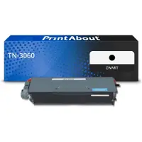 PrintAbout Huismerk Brother TN-3060 Toner Zwart Hoge capaciteit