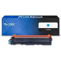 PrintAbout Huismerk vervangt Brother TN-230C Toner Cyaan