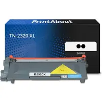 PrintAbout Toner TN-2320 XL Zwart Multipack Extra hoge capaciteit geschikt voor Brother