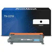 PrintAbout Toner TN-2210 Zwart geschikt voor Brother