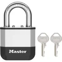 Master Lock Elite - Hangslot - 52mm - Korte Beugel - Weerbestendig - Inbraakwerend - Buitenslot - Robuust - Inclusief 2 Sleutels