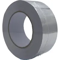 DULA Aluminium Tape - 50mm x 50m - afdichtingstape - hittebestendig - 3 rollen