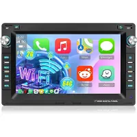 Hexinex Autoradio - Geschikt Voor VW volkswagen Polo 9N Golf 4 Passat B5 T5 - 2+64GB - Carplay Android Auto