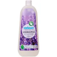 Sodasan Afwasmiddel lavendel, natuurlijk afwasmiddel, ecologisch afwasmiddel, 1 liter, lavendel en munt