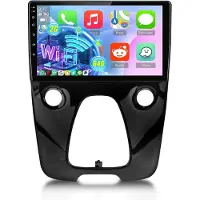 Hexinex Autoradio - Geschikt voor Citroen C1, Peugeot 108, Toyota Aygo 2015-2020 - Carplay 64GB FM