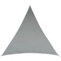 Hespéride Premium kwaliteit schaduwdoek/zonnescherm Shae driehoek beige - 3 x 3 x 3 meter - Terras/tuin zonwering