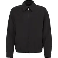 Fundamentals - Heren slim fit bomber - Slim Fit - Donkergrijs - Maat: M