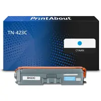 PrintAbout Toner TN-423C Cyaan Hoge capaciteit geschikt voor Brother