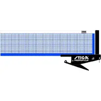 Stiga tafeltennisnet Premium Clip Ittf zwart