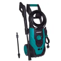 Vonroc Hogedrukreiniger V18-1 1800W – 140 bar – 420 l/h – Incl. 8m slang, reinigingsmiddelen tank en meer