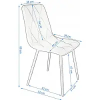 Jumi PIADO scheepsstoel (potenset + schroeven)