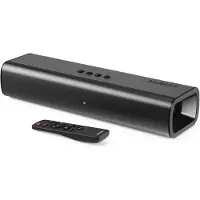 Majority Naga 40 Soundbar voor TV - Inclusief Soundbar Beugel - Met ingebouwde Subwoofer – Bluetooth 5.0, HDMI ARC, Optical en AUX verbinding - 2.1 Surround Sound - Afstandsbediening - zwart