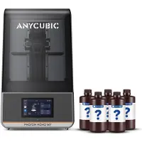 Anycubic ANYCUBICxJOYBUY Photon Mono M7 14K Resin 3D-printer 10,1 inch Mono LCD met COB-lichtbron 3.0 Tot 150 mm/h Hogesnelheidsprinten Intelligente Foutdetectie Nivelleringsvrij 223x126x230 mm Bouwvolume