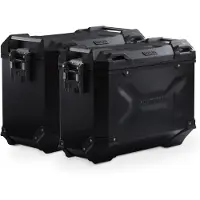 SW-Motech TRAX ADV aluminium behuizingssysteem - Zwart. 45/37L. Husqvarna Norden 901 (21-).