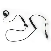 Motorola PMLN8078A headset met PTT-microfoon, 2,5 mm schroefverbinding voor CLPe en CLP446e portofoons