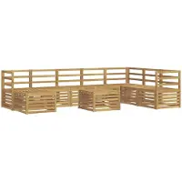 vidaXL Sofa-Sets Massief Acacia Hout