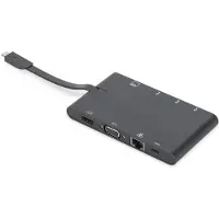 Digitus Universeel dockingstation voor onderweg, USB Type-C