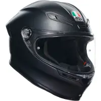 AGV K6 S Integraalhelm Mat/Zwart L unisex