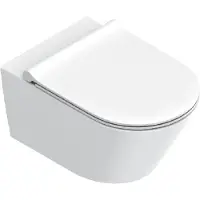 Catalano Zero Wandcloset 55cm Up-Fix - Mat Wit - Keramiek - Toiletten, Hangtoiletten - 8056214879248