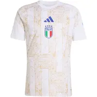 Adidas Functioneel shirt 'Italien 26 Pre-Match' donkerbeige / blauw / rood / wit