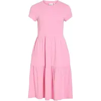 Vila Vihollie Korte Mouwen Maxi-jurk M EU dames