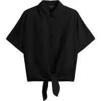 Opus regular fit overhemdblouse van viscosemix model 'Suruli'