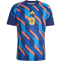 Adidas Tricot 'Spanien 26 Pre-Match' blauw / donkerblauw / donkergeel / rood