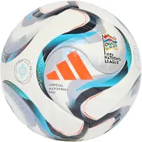 Adidas UEFA Nations League Pro Voetbal Maat 5 2026-2027 Wit Blauw Oranje