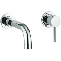 Crosswater Fusion Inbouw Wastafelkraan - inclusief inbouwdeel - chroom MBFU120W