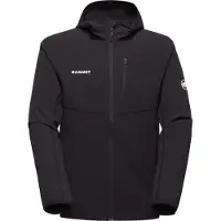 Mammut - Madris Light Midlayer Hooded Jacket - Fleecevest XL, zwart
