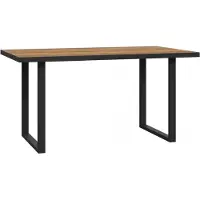 Furniture24 eettafel, 160 cm breed, Hayato TBLT442-M337. Eettafel voor de eetkamer