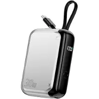 4smarts Pocket, 10000 mAh, lithium-ion (Li-ion), 30 W, zilverkleurig
