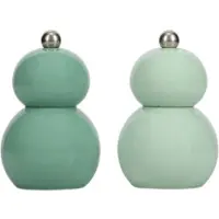 Ona Betty Green peper- en zoutmolenset, 2 stuks.