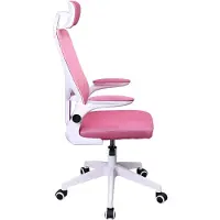 Mars Gaming MGC-ERGOPLUS, Beklede zitting, Rugleuning van mesh-stof, Roze, Roze, Katoen, Mesh-stof