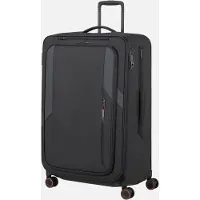 Samsonite Glazed Spinner 78 cm - Uitbreidbaar 125/141 liter - 78x48x32/35 cm - black