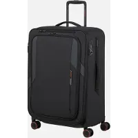 Samsonite Glazed Spinner 67 cm - Uitbreidbaar 83/94 liter - 67x44x30/33 cm - black