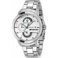 Maserati R8873619004 Ingegno Chronograaf herenhorloge met witte wijzerplaat