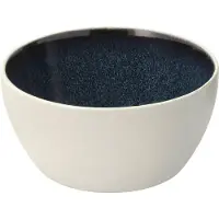 Bitz schaal gastro Ø12 cm Wit-donkerblauw