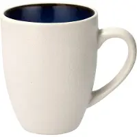 Bitz mok gastro 30 cl Wit-donkerblauw