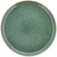 Bitz bord gastro Ø 21 cm Wit-groen