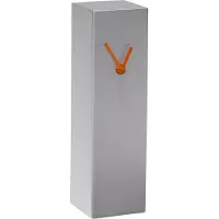 Hubsch Hour Clock Metallic grey