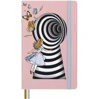 Moleskine Limited Edition - Alice's Adventures in Wonderland - Notitieboek Large - Hardcover - Gelinieerd