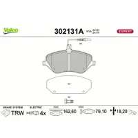Valeo 302131A Remblokken