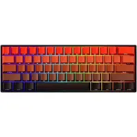 Akko MONSGEEK FUN60 Max Shine-Through Blaze Gradient Hall Effect Magnetic Switch 8K Hz ARGB Wireless Hotswap Mechanical Gaming Keyboard