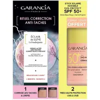 Garancia Eclair de Lune La Foudroyante Anti-Vlekken Crème 30 ml + Zonnestick voor Gezicht, Lippen en Gevoelige Zones SPF50+ 15 g Gratis