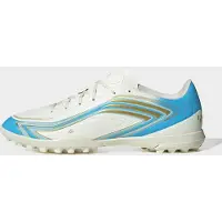 Adidas F50 Messi Club TF El Ultimo Tango - Wit/Semiblauwe uitbarsting/Icey Blue